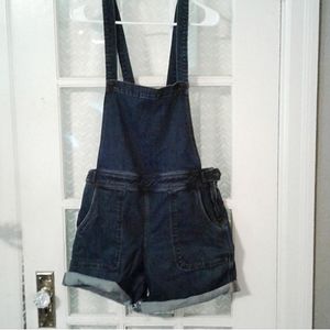 Free People Cut-off Overalls